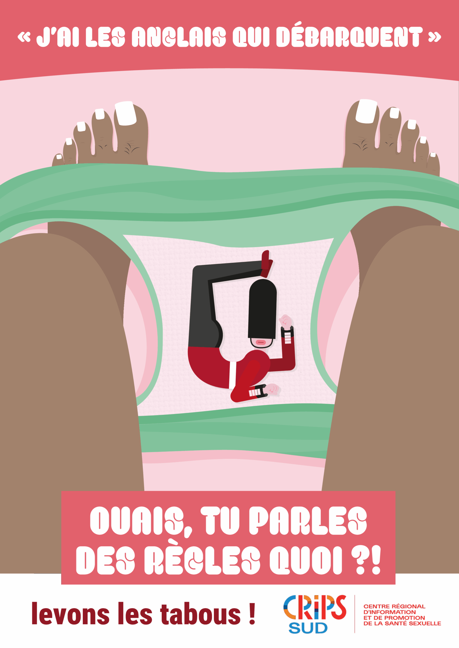 Affiche Les anglais qui débarquent